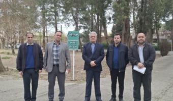 بازدید دکتر محسن سیلسپور، رئیس مرکز به اتفاق مدیران از ستاد مرکز
