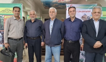 گزارش بازدید آقای دکتر سیلسپور، رئیس محترم مرکز در معیت آقای دکتر بنی عامری و همراهان از امکانات آزمایشگاهی مرکز