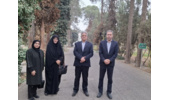 حضور سرپرست معاونت محترم دفتر امور حقوقی سازمان تات در مرکز تحقیقات و آموزش کشاورزی استان تهران