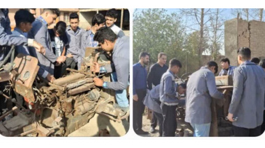 تحویل کارگاه ماشین‌آلات کشاورزی به هنرستان آموزش و تحقیقات کشاورزی استان تهران مستقر در مرکز