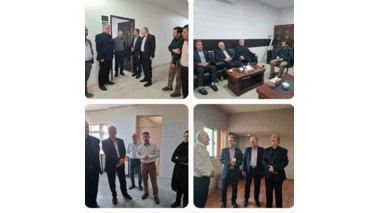 بازدید معاون توسعه مدیریت و منابع سازمان تات به همراه مدیر کل دفتر خدمات فنی و پشتیبانی سازمان از مرکز و ایستگاه های تحقیقات کشاورزی استان تهران