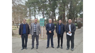 بازدید دکتر محسن سیلسپور، رئیس مرکز به اتفاق مدیران از ستاد مرکز