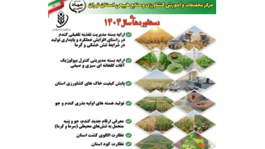 روایت دستاوردهای سازمان تحقیقات آموزش و ترویج کشاورزی